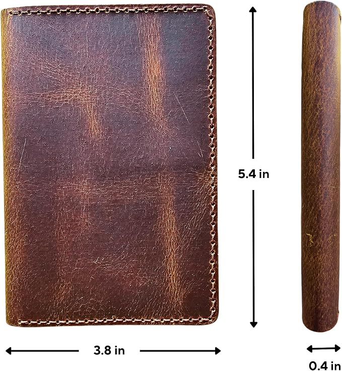 Leather Passport Holder for Men and Women - Image 3