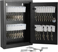 KYODOLED Key Storage Lock Box Wall Mount, Locking 40 Key Cabinet Holder Box by KYODOLED
