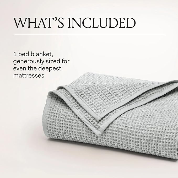 BOLL & BRANCH Waffle Bed Blanket - Image 4