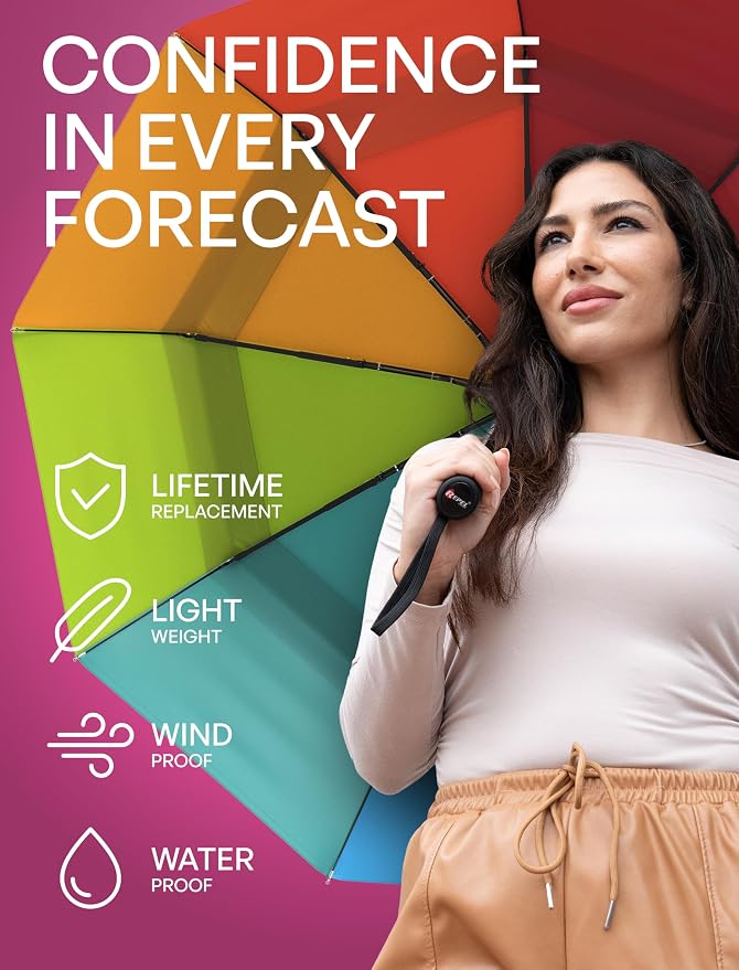REPEL Windproof Travel Umbrella - Image 3