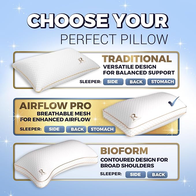 Royal Therapy King Memory Foam Pillows 4-Pack - Image 7