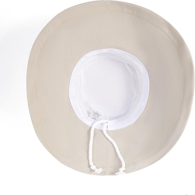 Bona Wide Brim Sun Hat for Women | 4.7" Brim, Drawstring Adjust, UPF Sun - Image 7