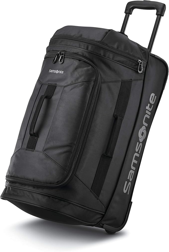 Samsonite Andante 2 Wheeled Duffel Bag – 22-Inch Durable Rolling Luggage by Samsonite