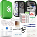 276 Car First Aid Kit for Business, Portable First Aid Kits Travel Szie by AMORNING