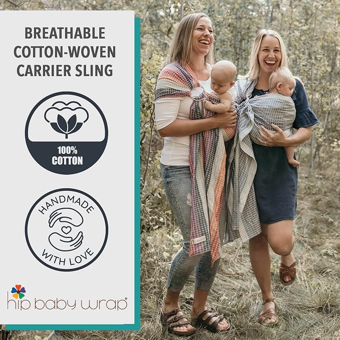 Hip Baby Wrap Ring Sling Baby Carrier - Image 8