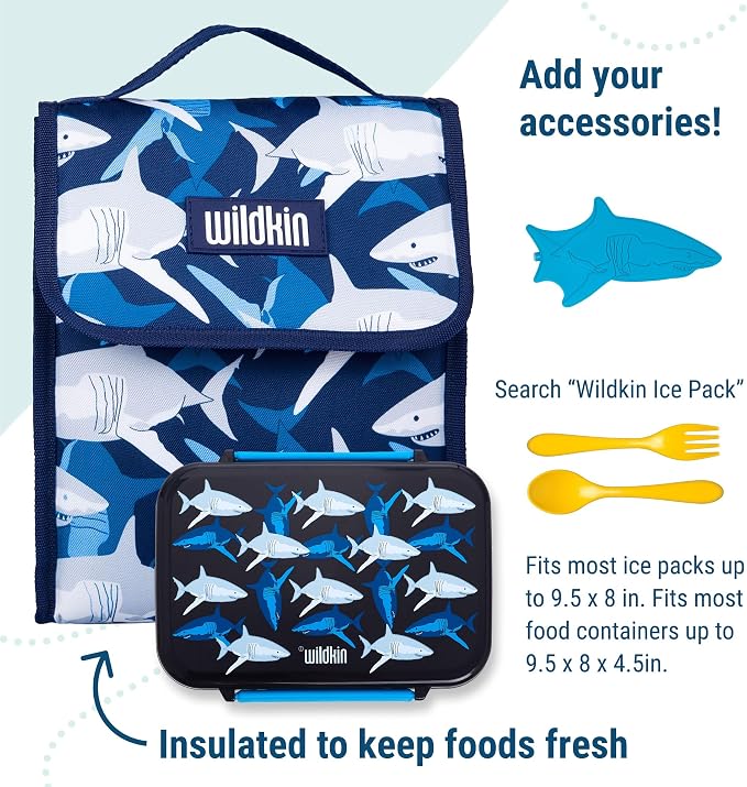 Wildkin Kids Insulated Lunch Bag – Reusable, School & Travel - Image 5
