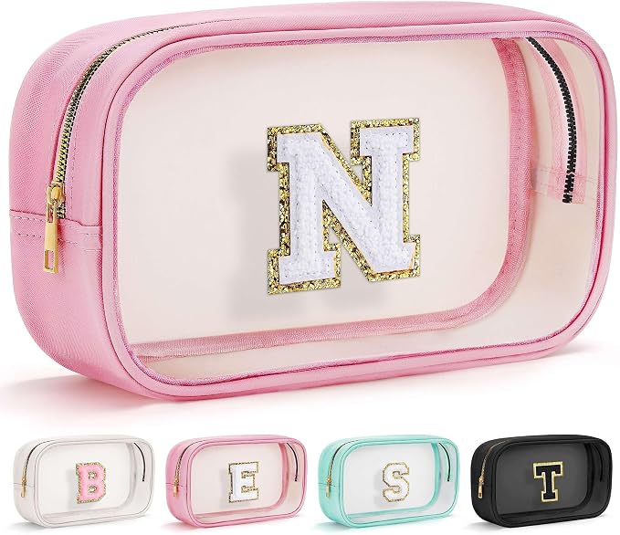 YOOLIFE Initial Travel Makeup Bag Pouch by YOOLIFE