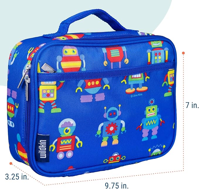 Wildkin Kids Insulated Lunch Box – Durable and Reusable - Image 3