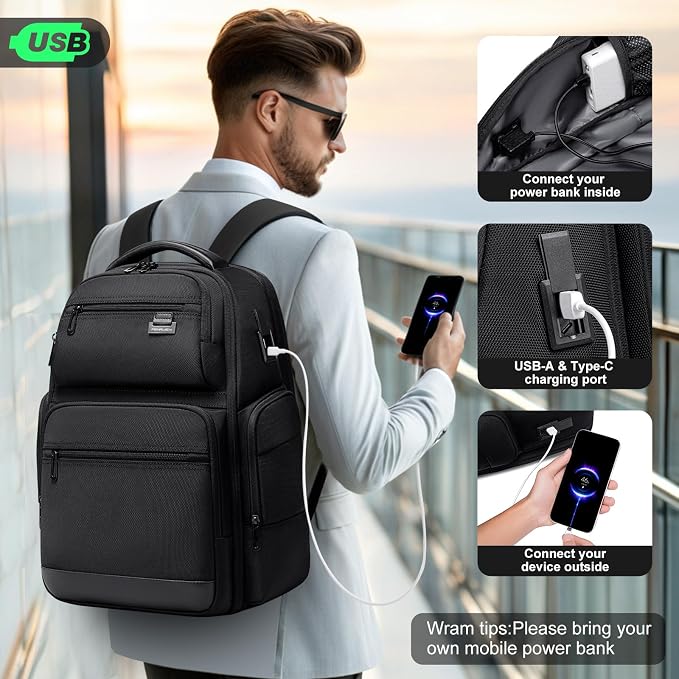 FENRUIEN Business Travel Backpack - Image 4