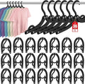 36 Pcs Travel Hangers Portable Foldable Travel Hanger Organizer, Plastic Cruise by Besslly