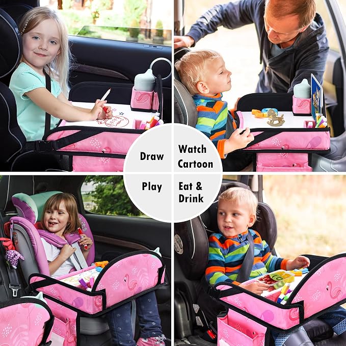 Kids Travel Tray, Car Seat Tray - Image 8