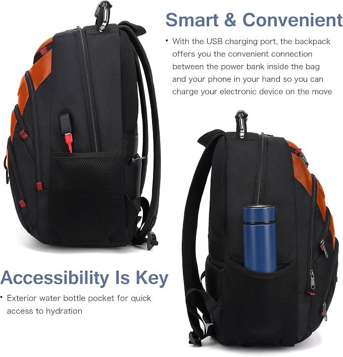 Boavan Laptop Backpack for men, 15.6 inch Laptop Bag - Image 5