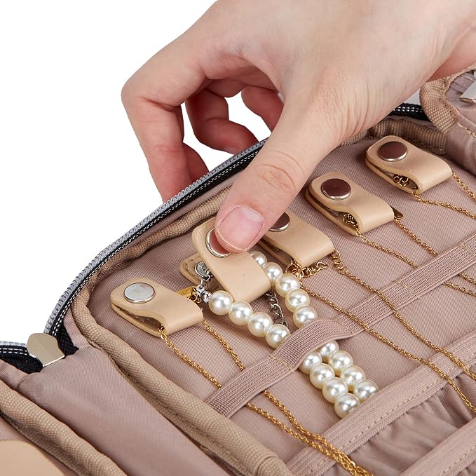 BELALIFE Travel Jewelry Organizer, Portable Storage Case - Image 5