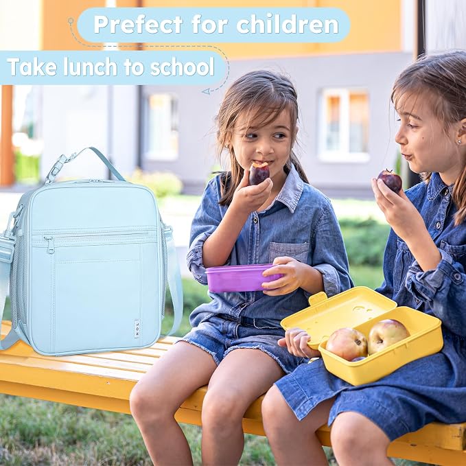 NOL Nylon Waterproof Kids Lunch Bag, Insulated Lunch Bag, Lunch box Cooler - Image 5