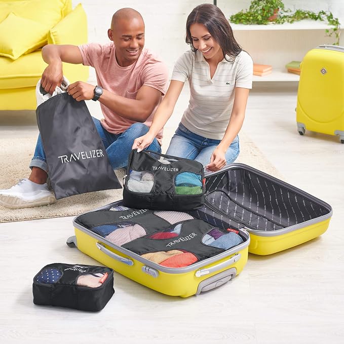 Travel Packing Cubes 5 pcs Luggage Organizer Set - Image 2