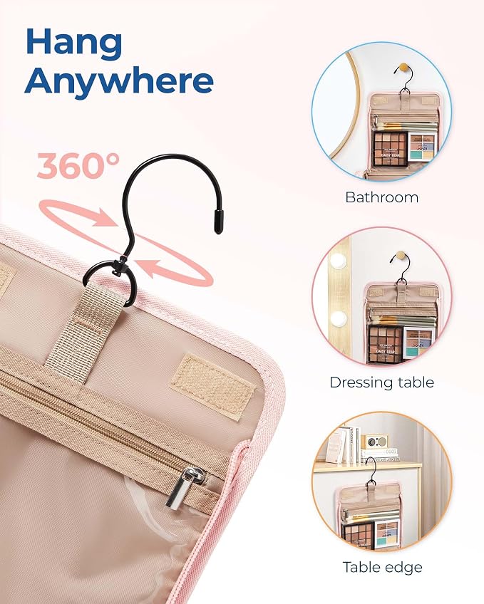 BAGSMART Makeup Bag for Women - Image 6