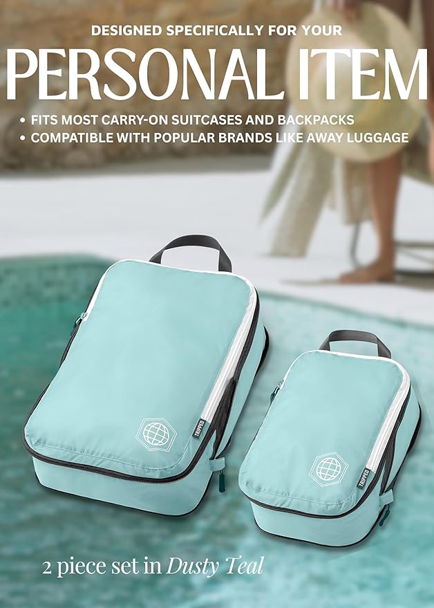 Compression Packing Cubes Set for Travel - Image 2