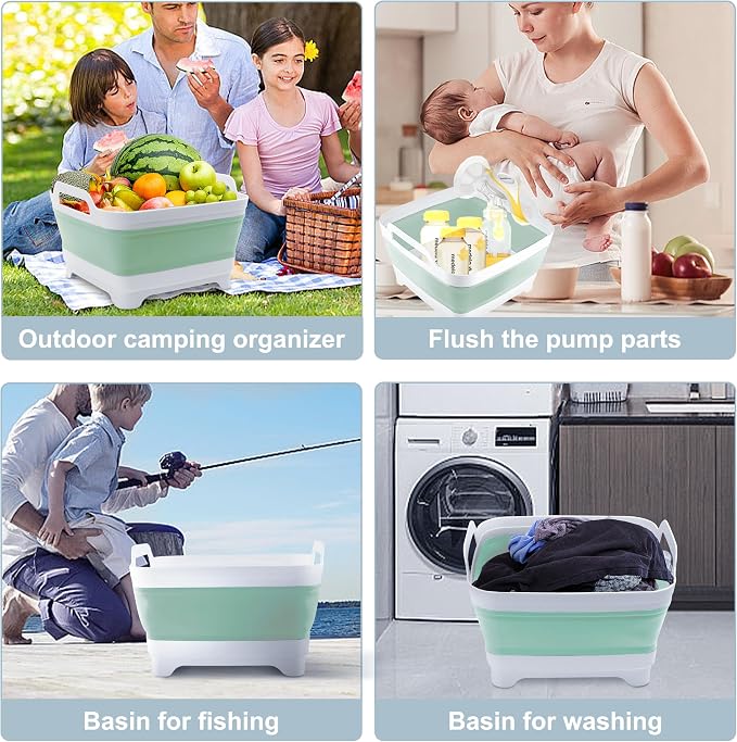 2.4 Gal Collapsible Dish Basin - Image 7