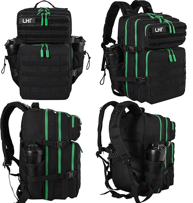 LHI Military Tactical Backpack for Men and Women 45L Army 3 Days Assault Pack - Image 2