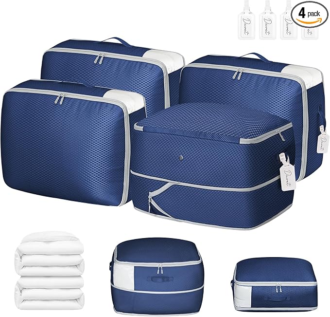 DIMJ Comforter Storage Bag 4 Pack by DiMJ