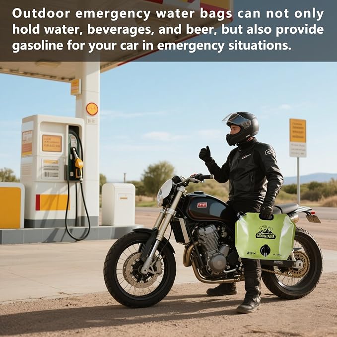 Collapsible 8L Water Storage Bag, BPA-Free Portable Folding Water Jug - Image 6