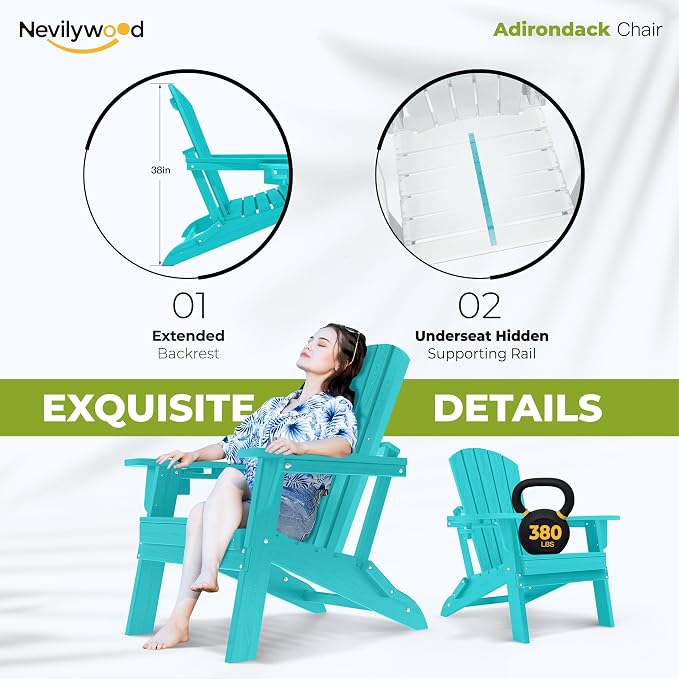 Folding Adirondack Chair - Image 5
