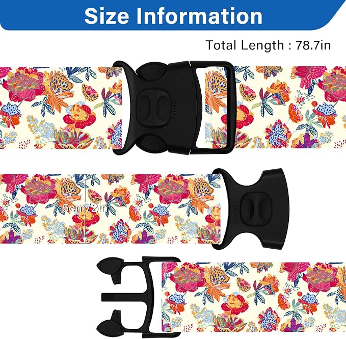 Luggage Straps for Suitcases, Travel Adjustable Belt - Image 4