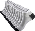 PAPLUS Ankle Compression Sock for Men and Women 2/4/6 Pairs, Low Cut by PAPLUS