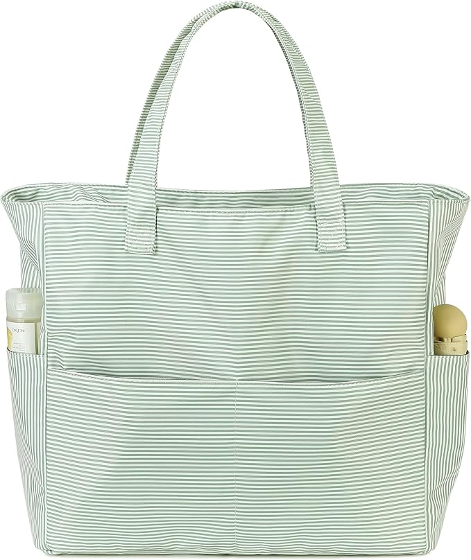 Beach Pool Bags Tote for Women Ladies Large Gym Tote Carry On Bag by BLUBOON