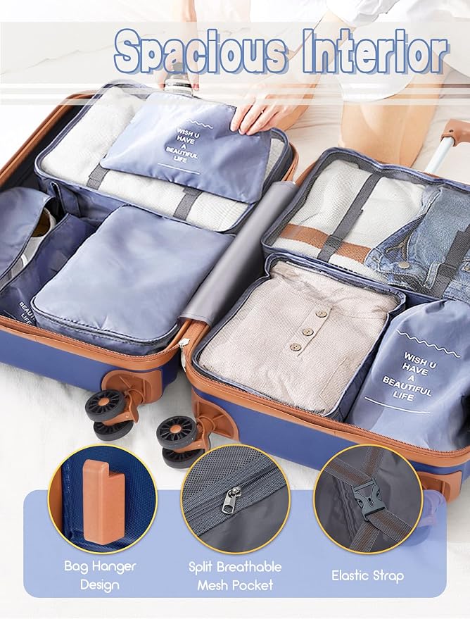 Luggage Sets 5 Piece, Suitcases - Image 5