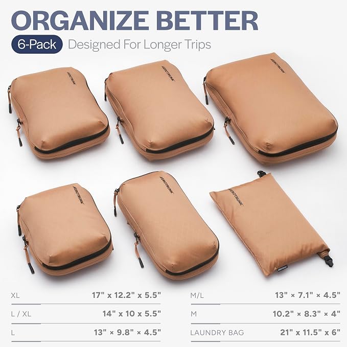 Aerotrunk Ultralight Compression Packing Cubes - Image 3