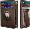 Airtag Wallet for Men- with Money Clip Gift Boxed, Magnetic Closure Slim by Miyozi