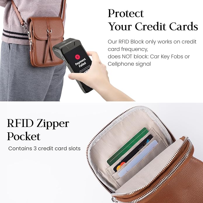 befen Genuine Leather Small Crossbody Bags - Image 3