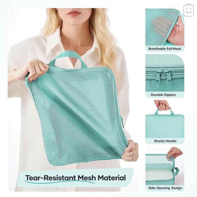 Veken 9/11 Set Compression Packing Cubes - Image 5