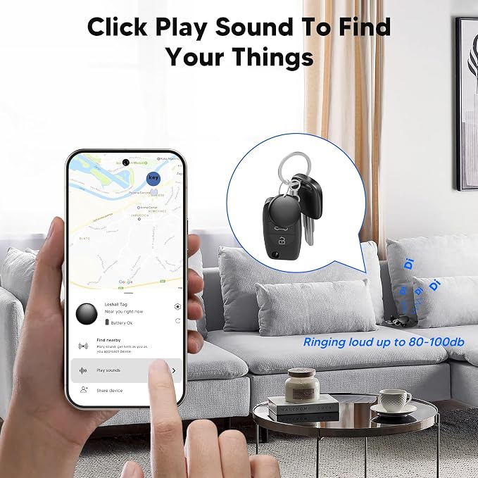 Air Tracker Tag for Android Smart Tag（Not for iOS）Air Tracker Tags-4 pack - Image 3