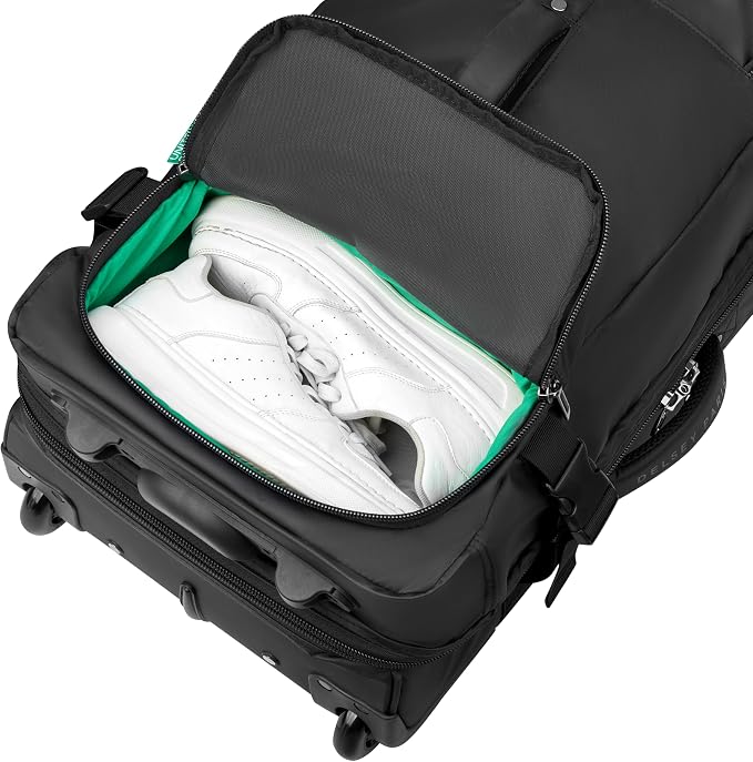 United Colors of Benetton Now Two Wheeled Rolling Duffel Bag - Image 10