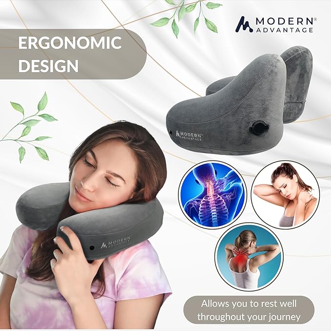 Modern Advantage Inflatable Travel Pillow - Image 2