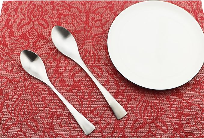 24-Piece Flatware Set, Extra Thick Heavy Duty - Image 4