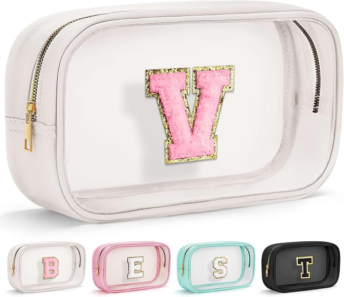 YOOLIFE Initial Make Up Bag Travel Toiletry Bag by YOOLIFE