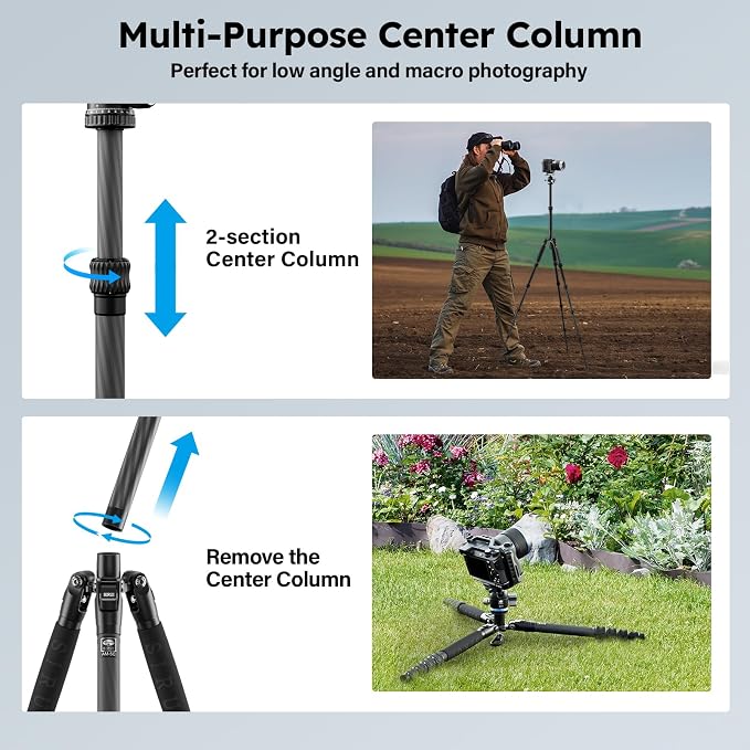 SIRUI Carbon Fiber Travel Tripod - Image 7