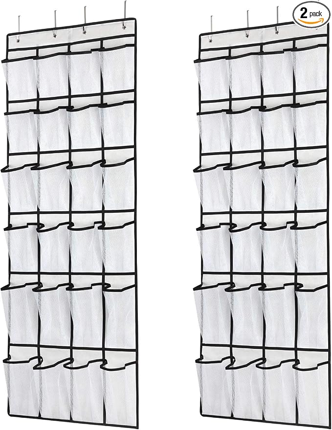 Hanging Shoe Organizer, Over The Door Shoe Organizer by SAVERHO