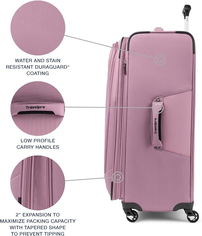 Travelpro Maxlite 5 Softside Expandable Checked Luggage - Image 4