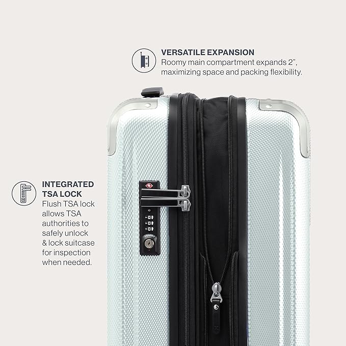 Travelpro Pathways 3 Hardside Expandable Luggage, 8 Spinner Wheels, Lightweight - Image 6