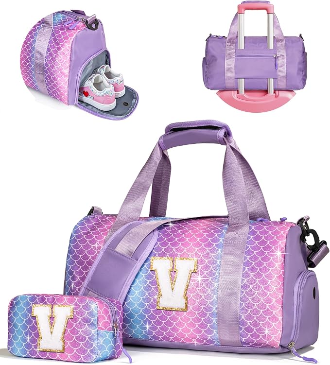 Valentines Day Gifts for Her-Girl Gym Bag by Vogewood