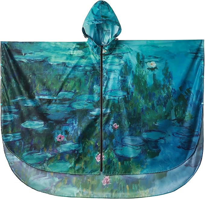 SaphiRose Rain Poncho Jacket Coat Hooded - Image 3