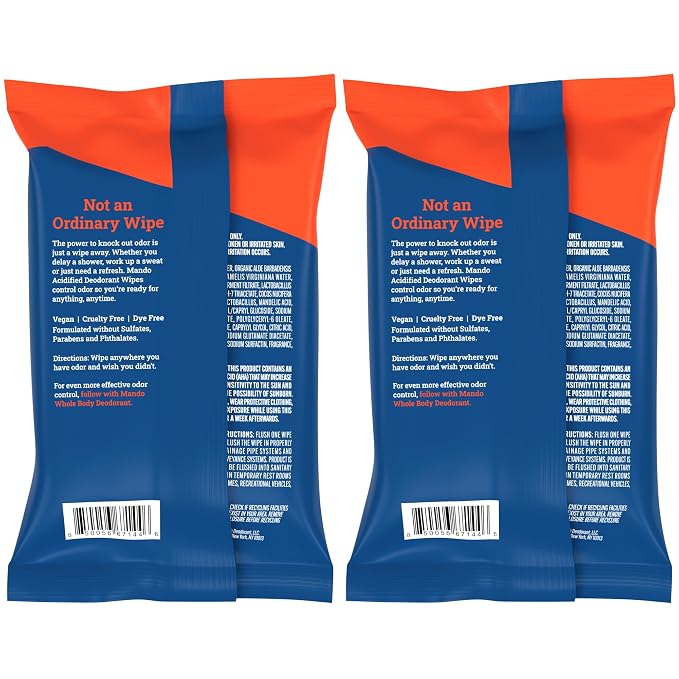 Mando Deodorant Wipes - Image 9