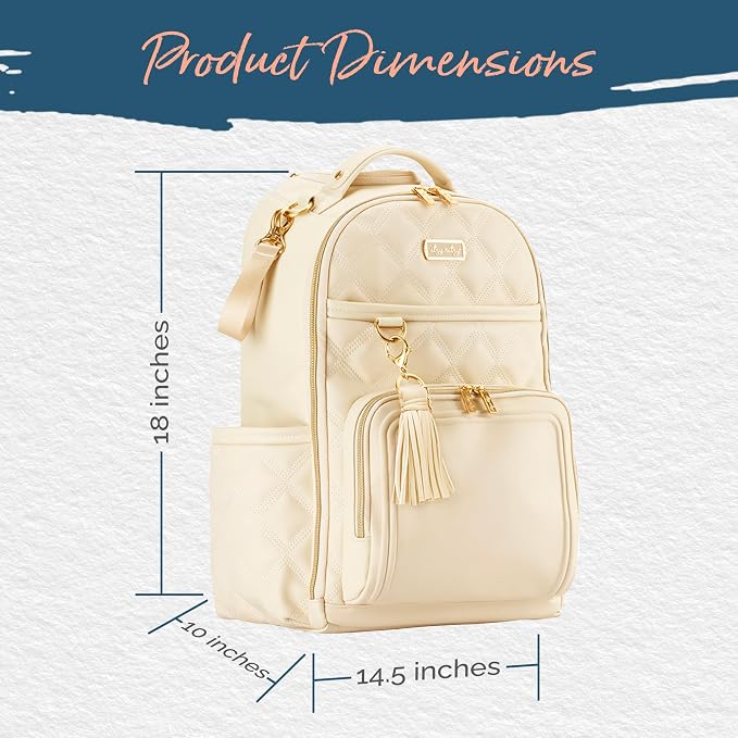 Itzy Ritzy Diaper Bag Backpack – Large Capacity Boss Plus Baby Backpack Diaper - Image 7