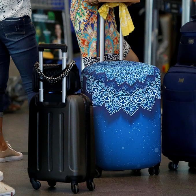 Explore Land Travel Luggage Cover Suitcase Protector Fits 23-26 Inch Case - Image 6