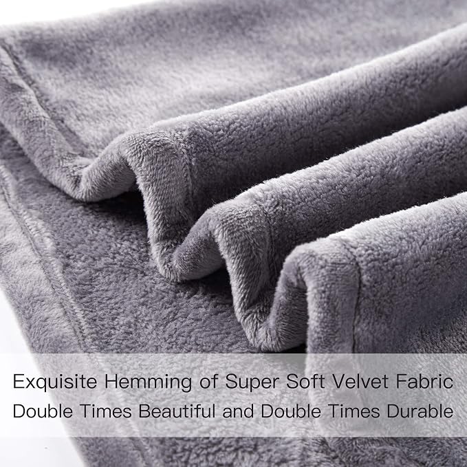 Surii Home Luxury Microfiber Flannel Blanket, Super Soft, and Breathable - Image 3