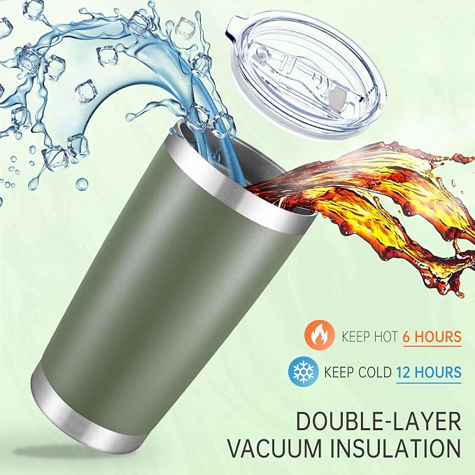 20 oz Tumbler Stainless Steel Tumblers - Image 2